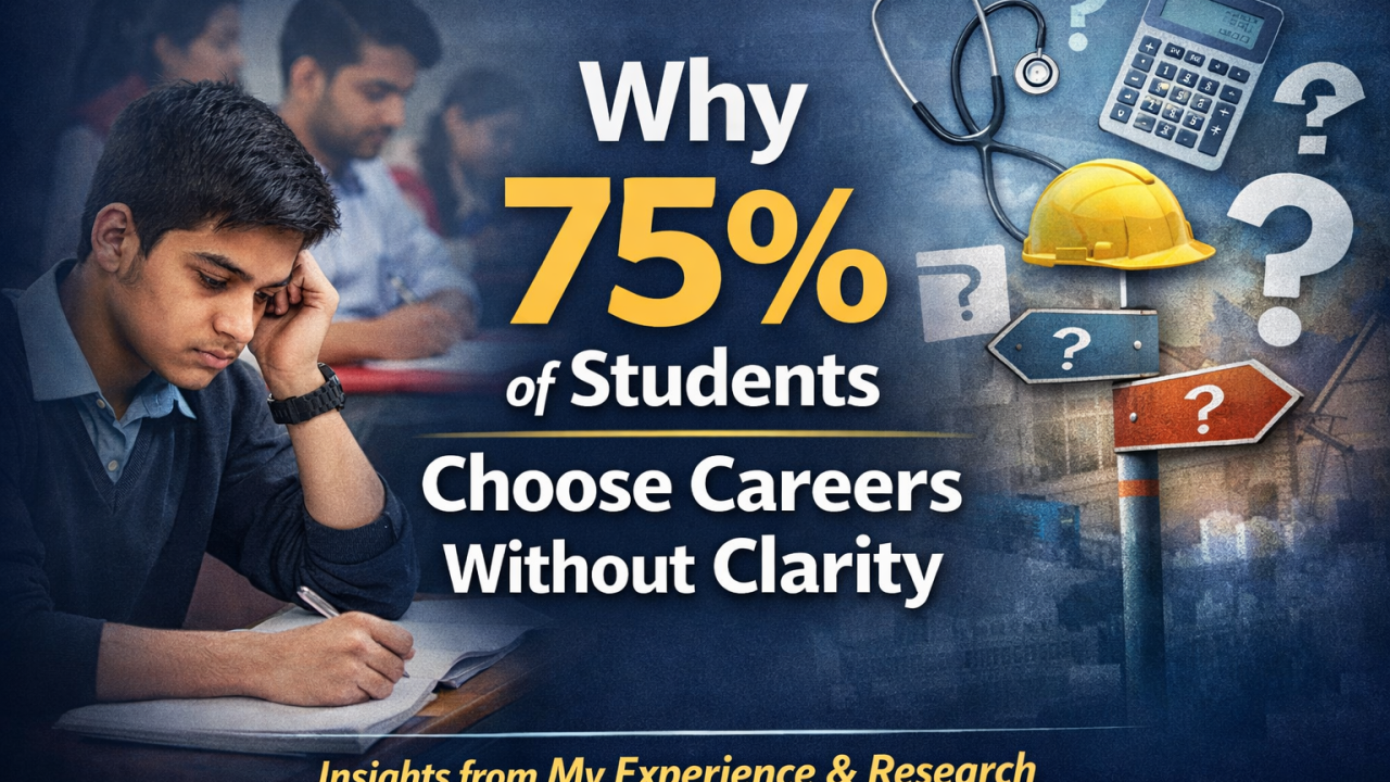 Why most of Students Choose Careers without Clarity